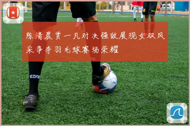 陈清晨贾一凡对决强敌展现女双风采争夺羽毛球赛场荣耀